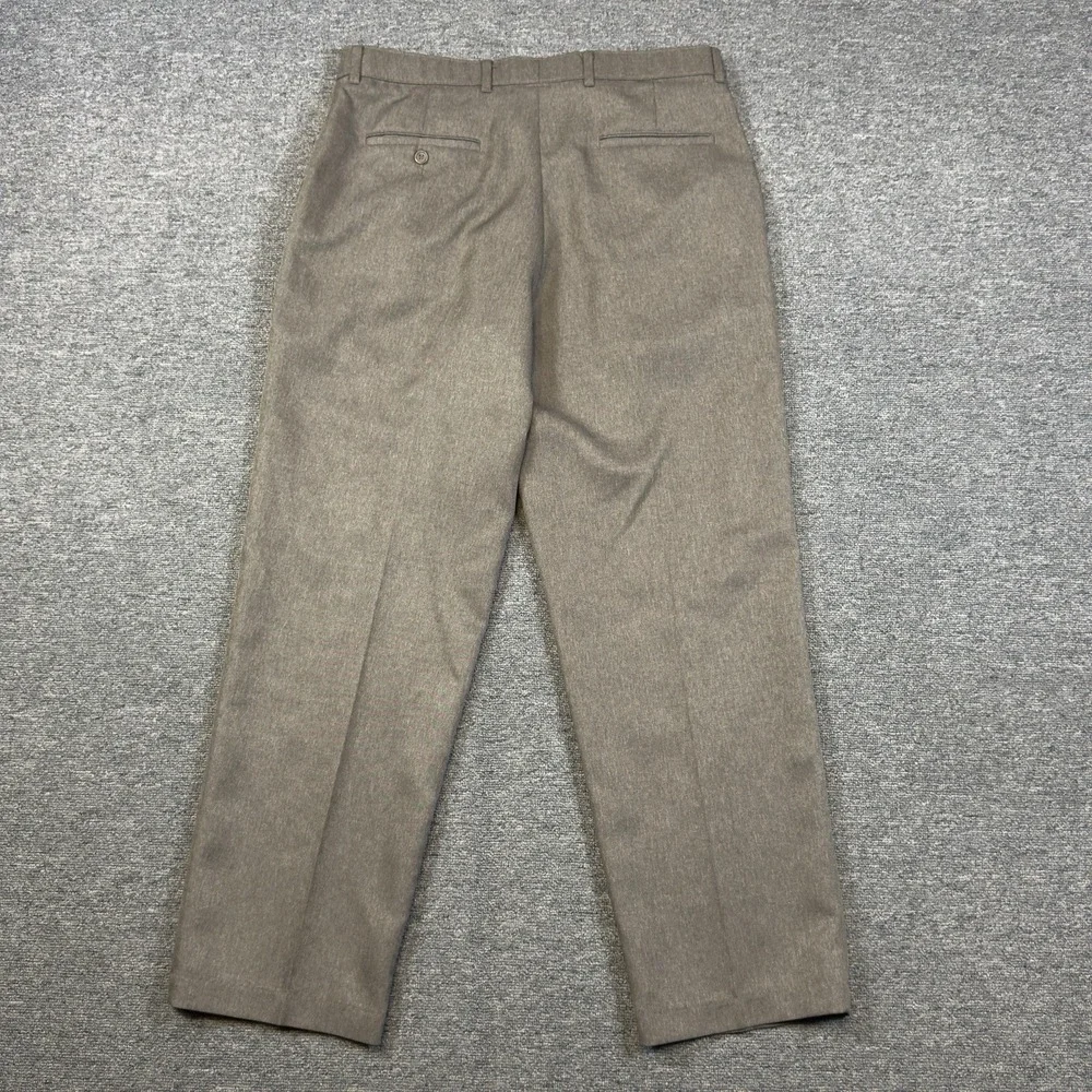 Vintage Levi Strauss Co. Brown Action Slacks Pants Men's 36x30 Dress Work Office
